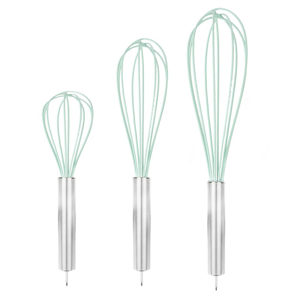 Silicone Whisks - Set of 3