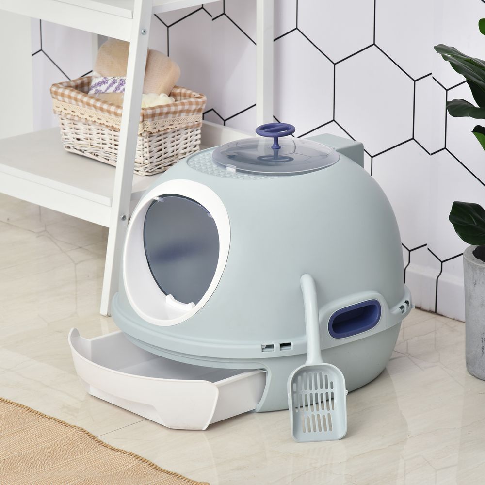 Cat Litter Box Grey