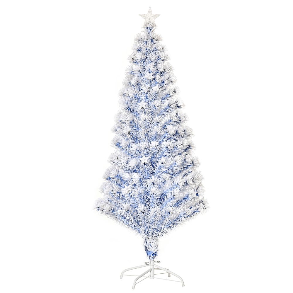 LED White Christmas Festive Tree 5ft