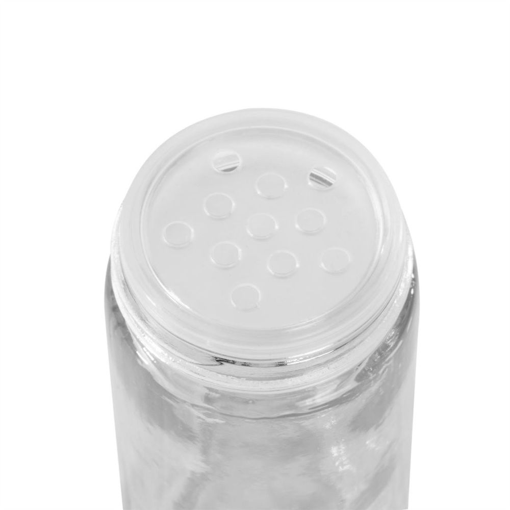 12 Glass Multi-Functional Jar Set with Revolving Rack