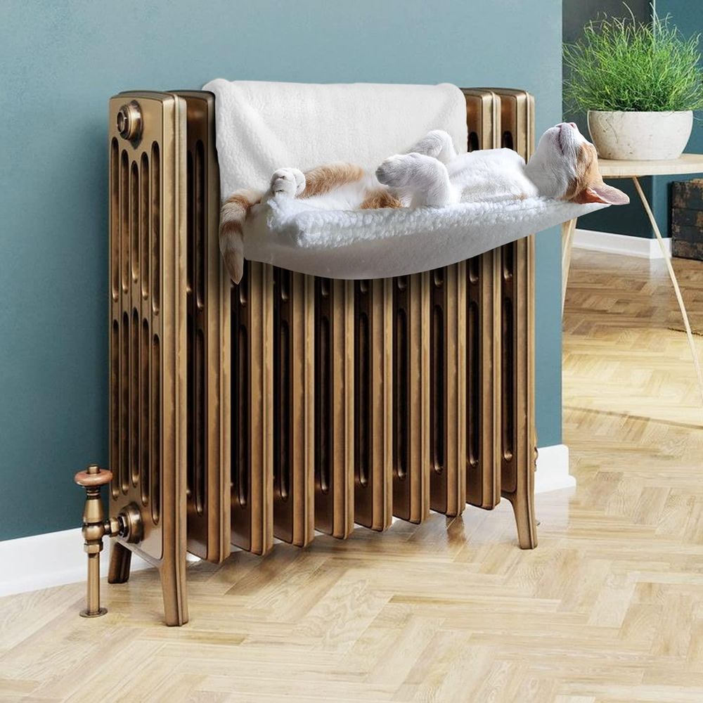 Radiator Bed For Cats in White