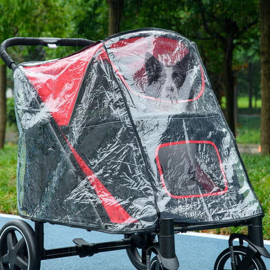 Dog Stroller Rain Cover for Large Medium Dogs