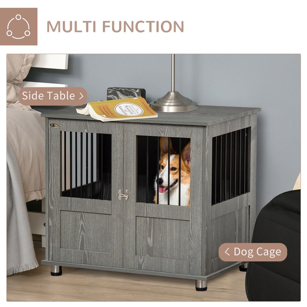 Dog Crate for Medium Dogs with Magnetic Doors