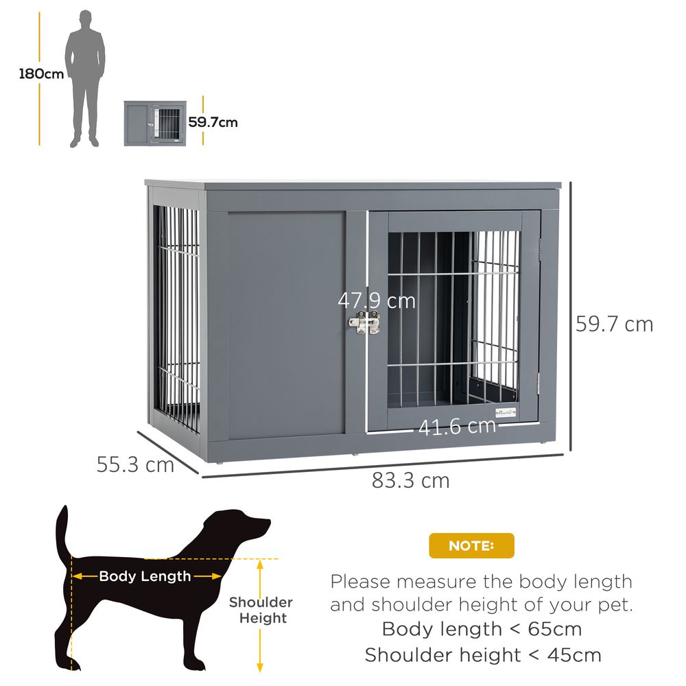 Dog Crate Small Medium Dogs With Two Lockable Doors