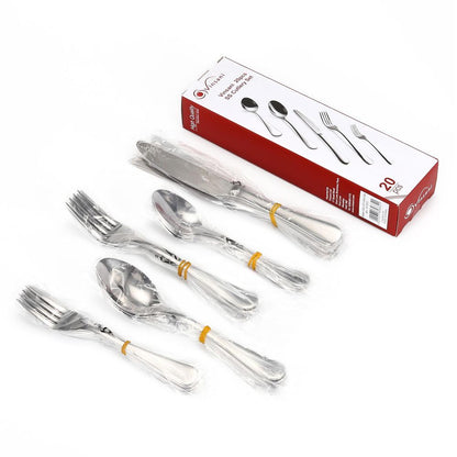 Flatware Cutlery Dinner Set Stainless Steel x20