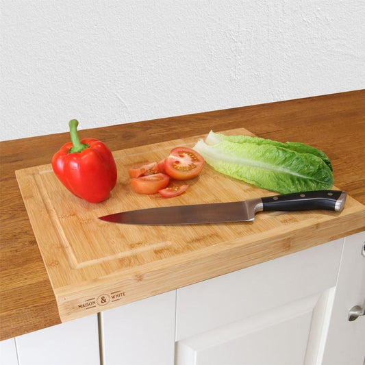 Bamboo Chopping Board For Counter Edge