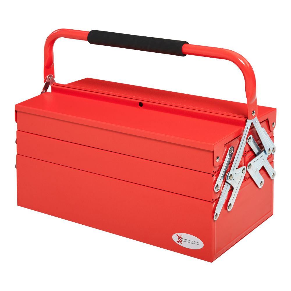 Red Metal Tool Box