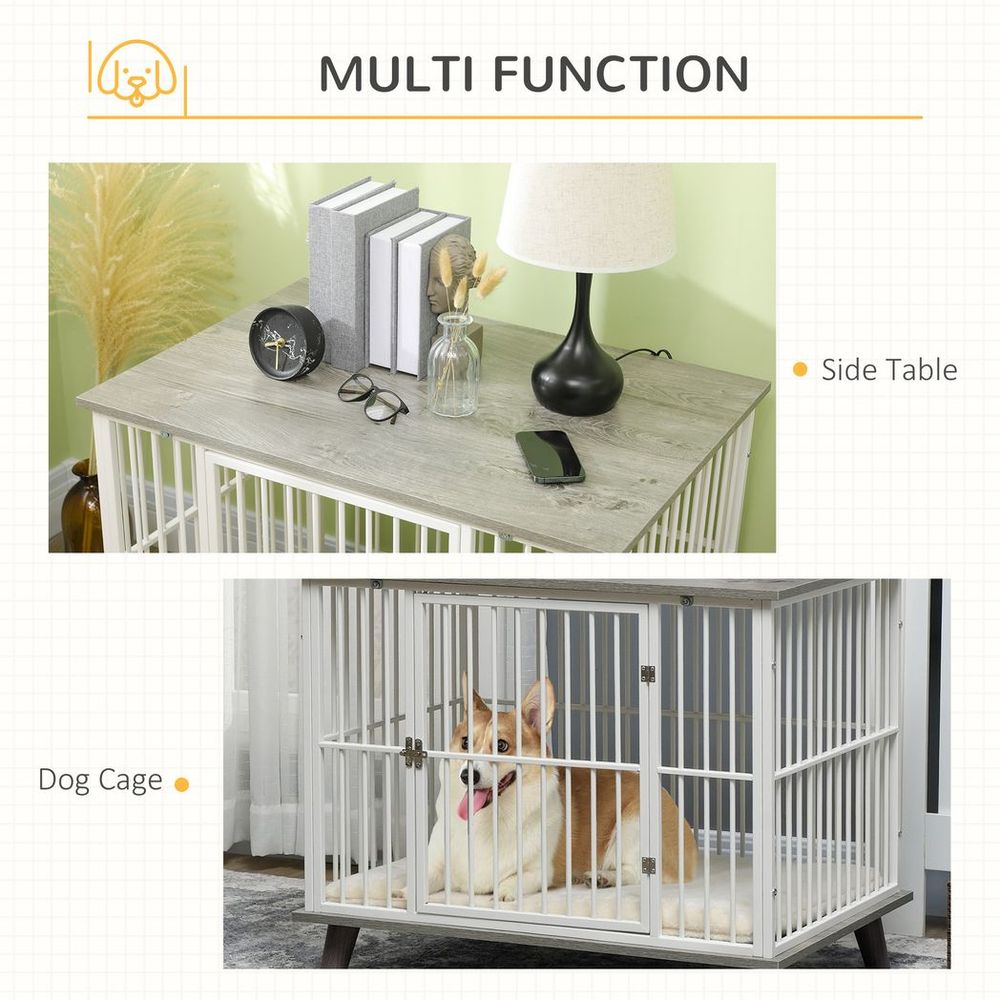 Dog Crate Side End Table