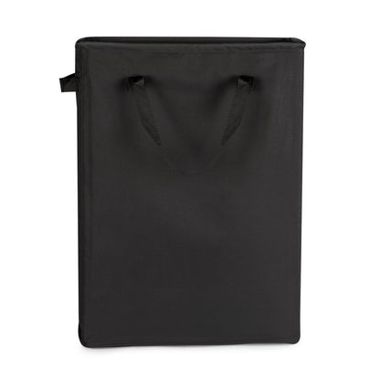 Laundry Basket with Handles 45L Black