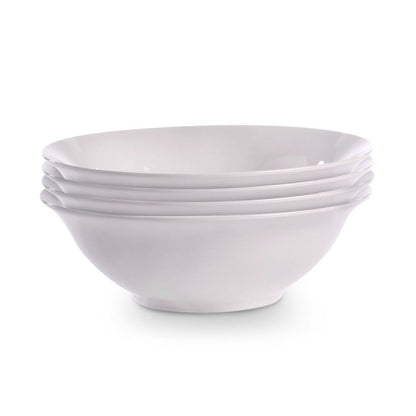 Set of 4 Serving Bowls in White