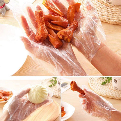 Pack of 100 Light Weight Disposable Gloves