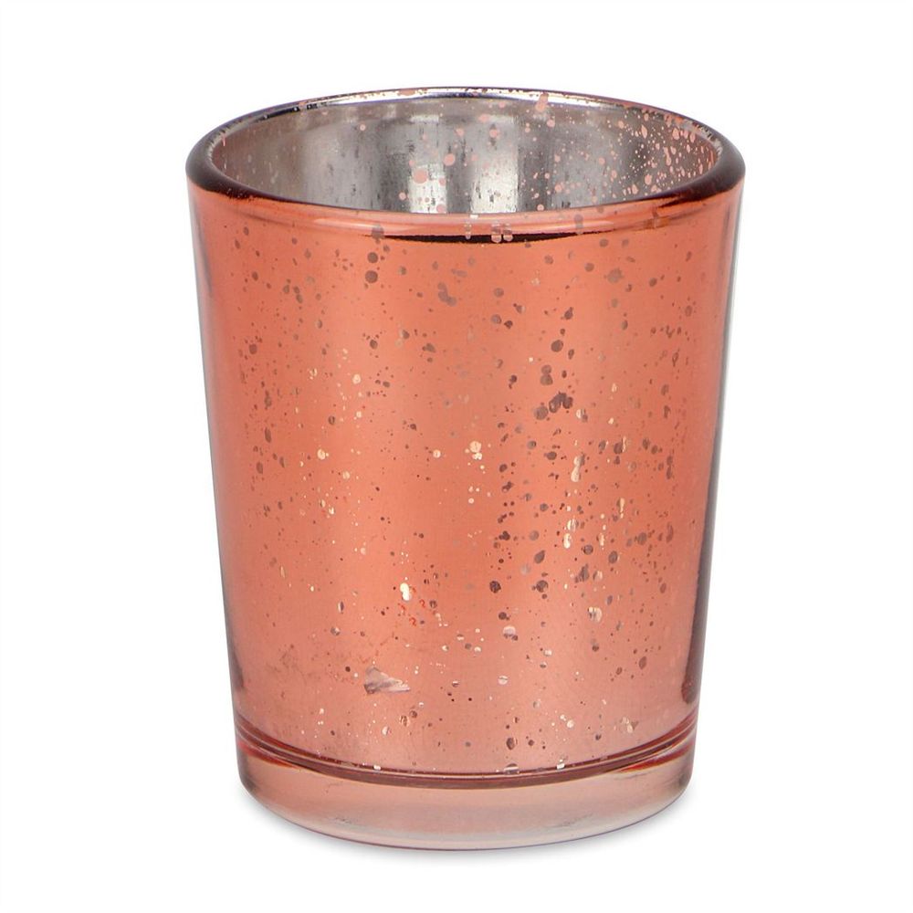 Rose Gold Tea Light Holders x12