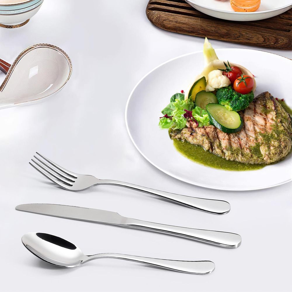 Flatware Cutlery Dinner Set Stainless Steel x20