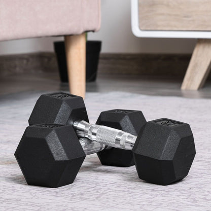 Hexagonal Dumbbells Kit