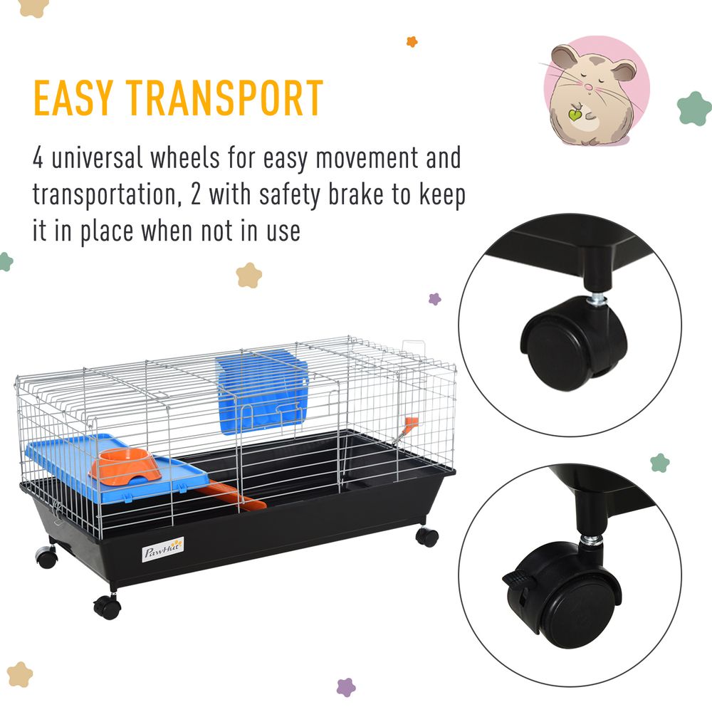 Small Animal Cage with Wheels