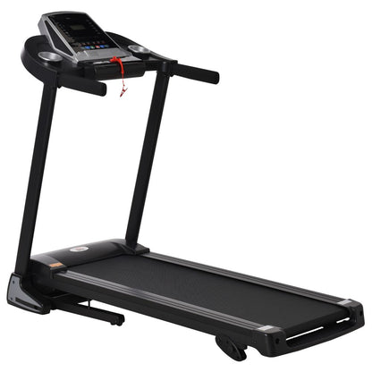 Folding Electric Treadmill: 12km/h, LED Display