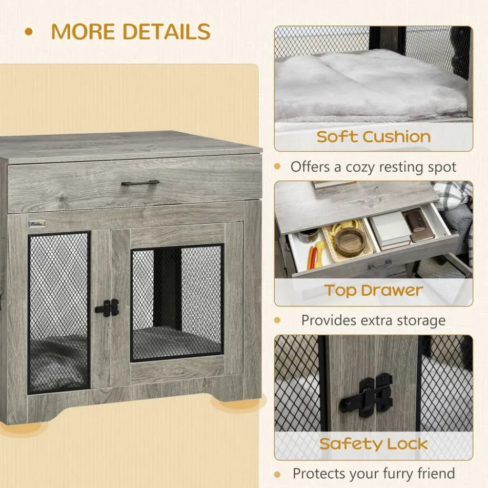 Medium Dogs Double Door Dog House