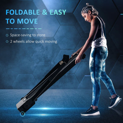 Electric Treadmill Foldable 1.85HP