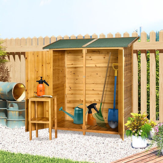 Shed Tool Organiser with Table
