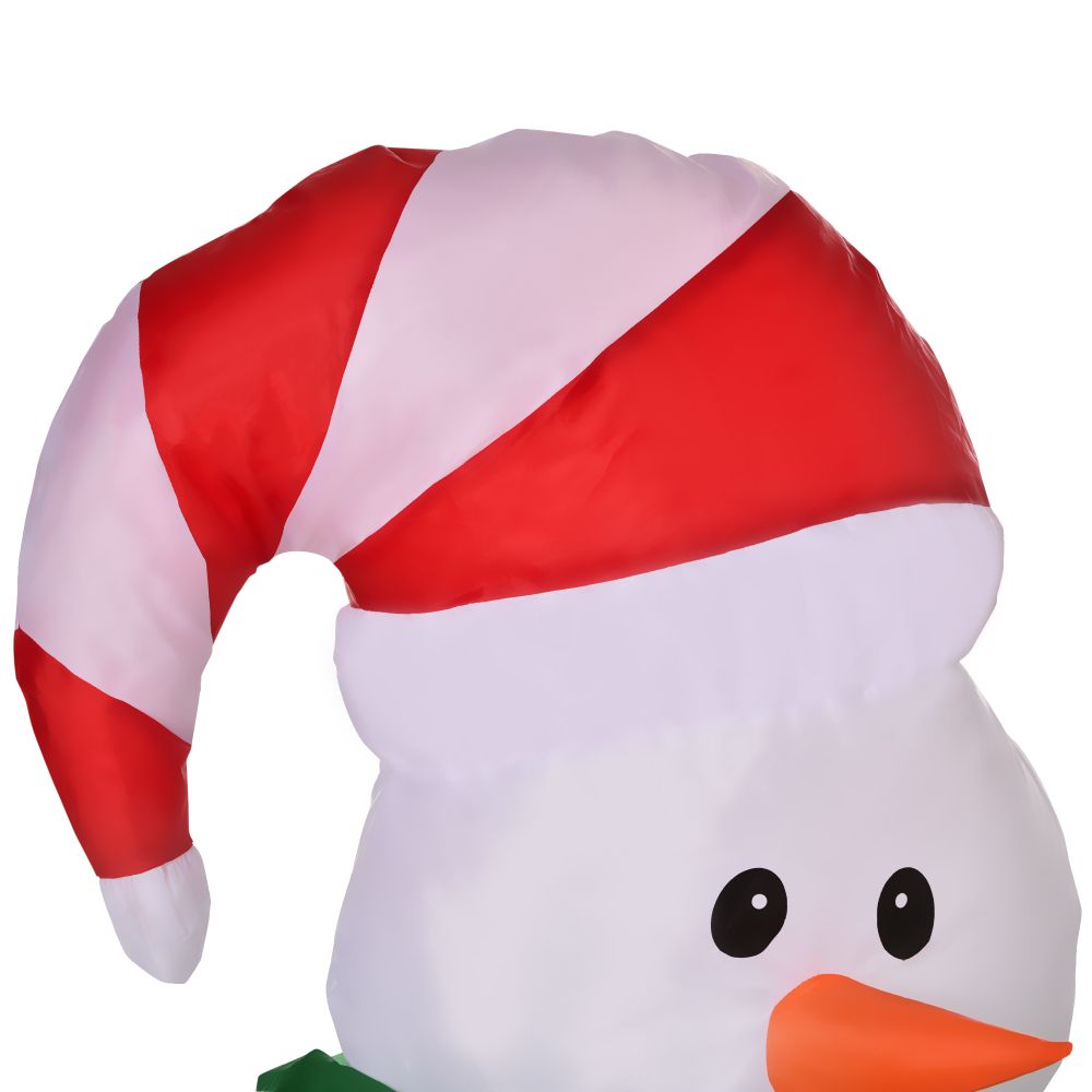 LED Inflatable Standing Snowman 4ft