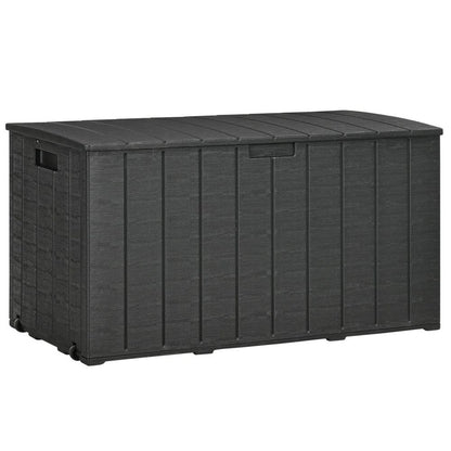 Outdoor Garden Storage Box in Black