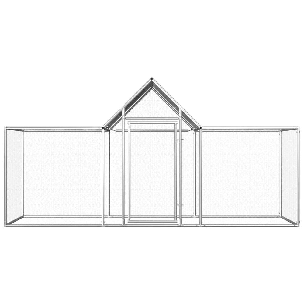 Galvanised Steel Chicken Coop Multiple Sizes