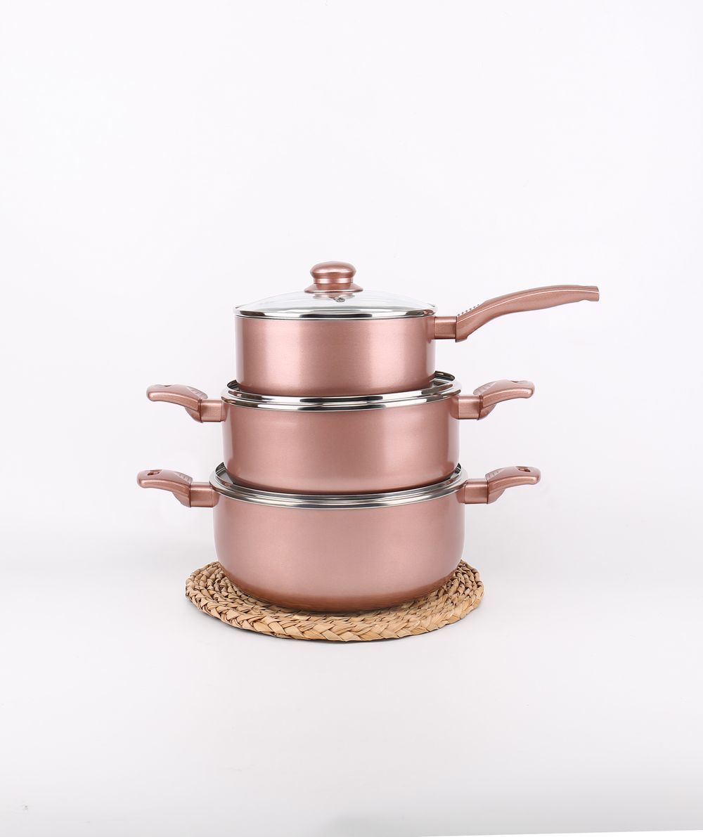 Pan Set Rose Gold 8pc