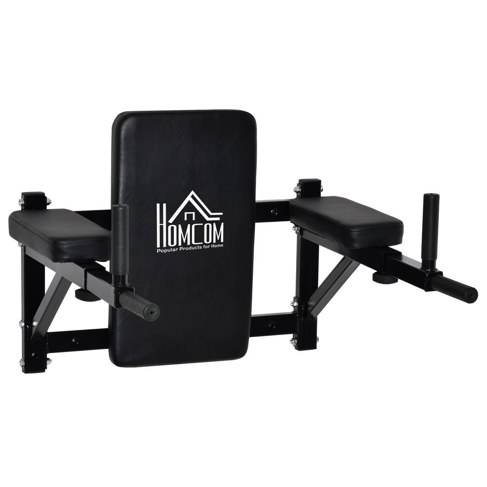 Wall-Mounted AB Knee Leg Raise Pull-Up Station, Gym Rack