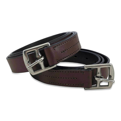 Leather Stirrup in Black or Brown