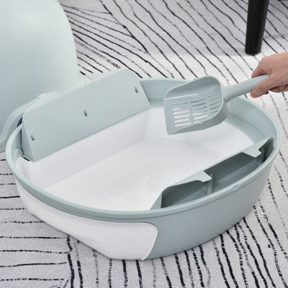 Cat Litter Box Grey