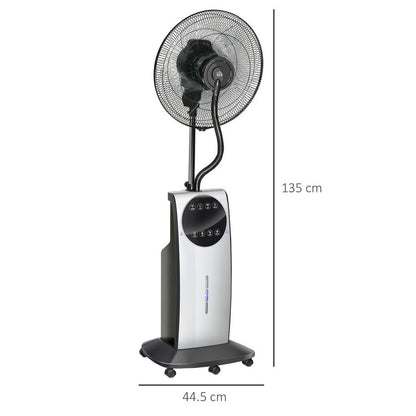 Standing Pedestal Water Mist Fan