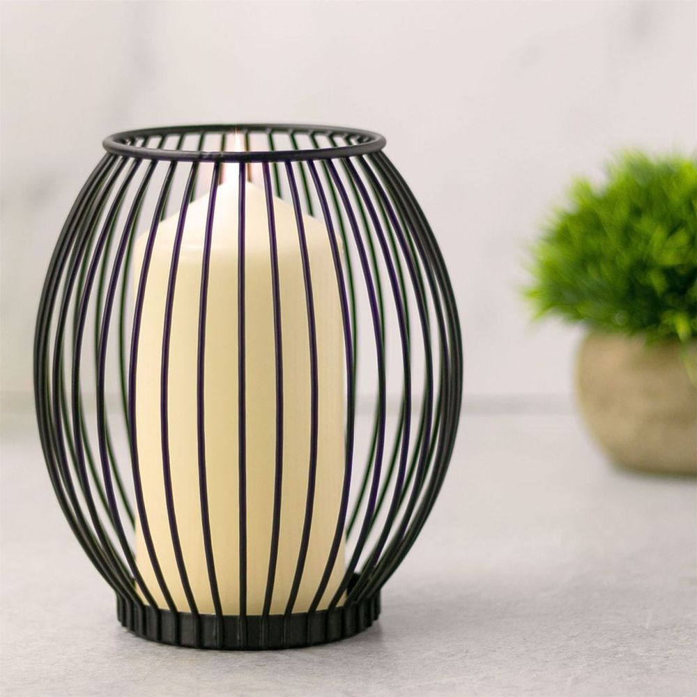 Cage Candle Holders x2