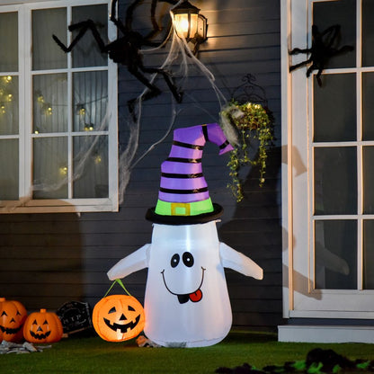 Witch Ghost 1.2m Inflatable Halloween LED Weather-Resistant