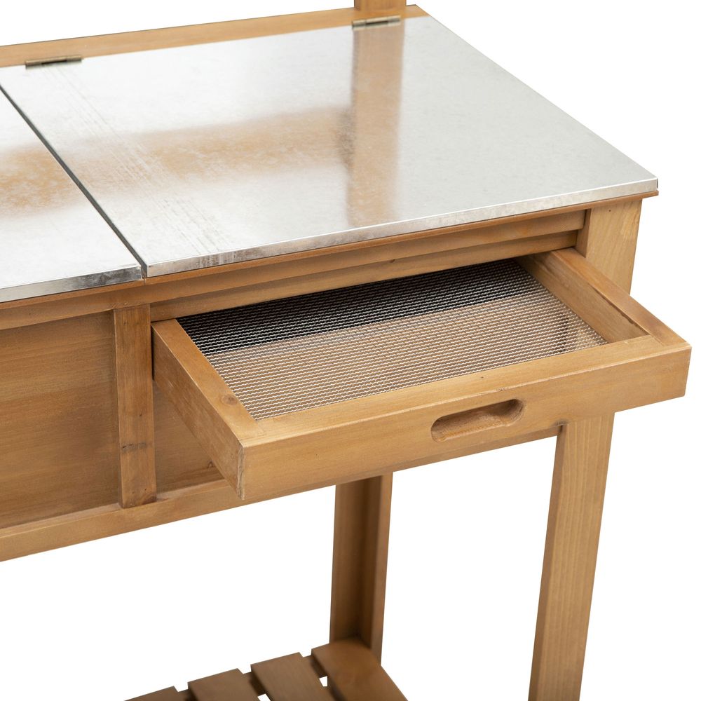 Garden Potting Table Workstation