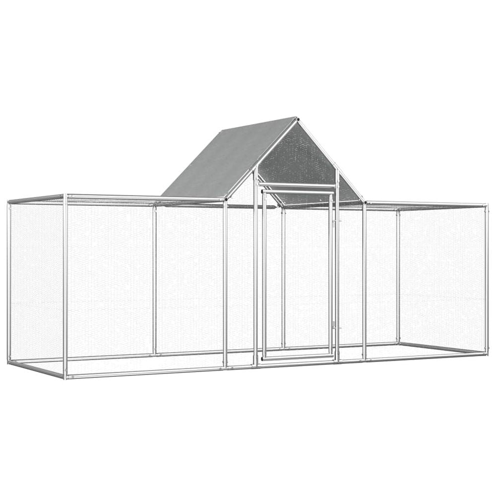 Galvanised Steel Chicken Coop Multiple Sizes