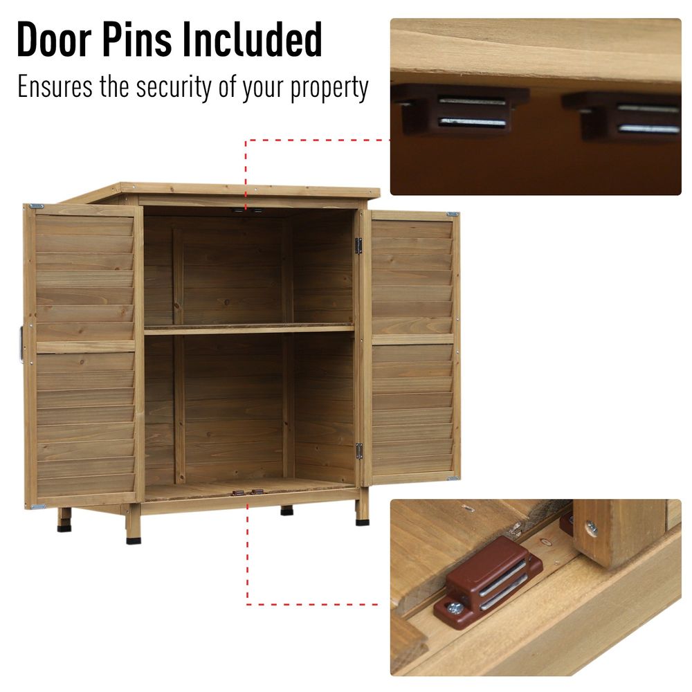 Outdoor Garden Storage Cabinet